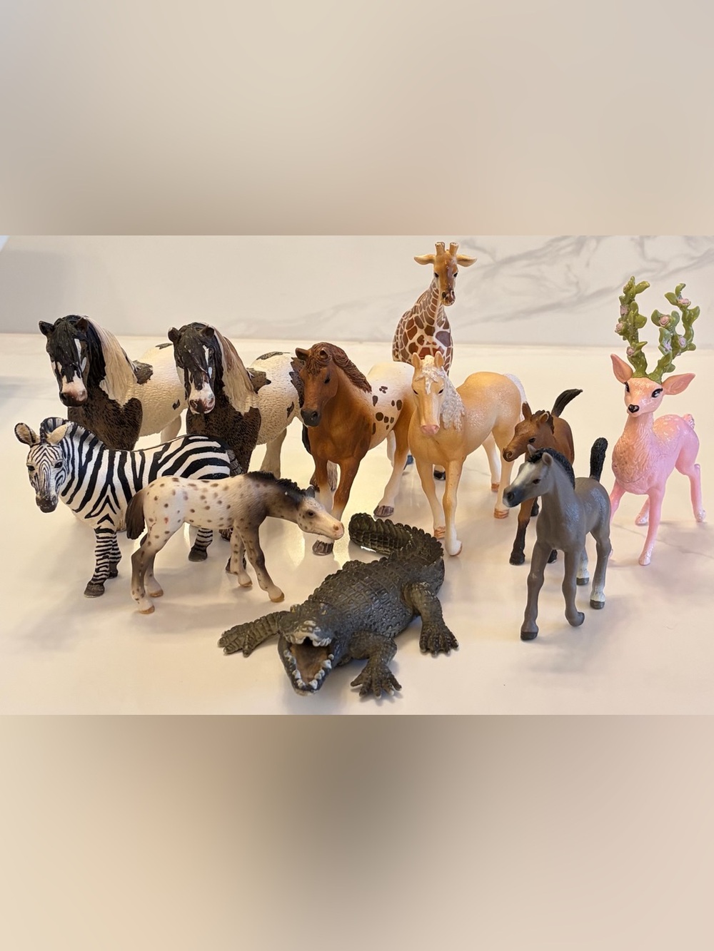 Schleich Animal Figure Lot (11)